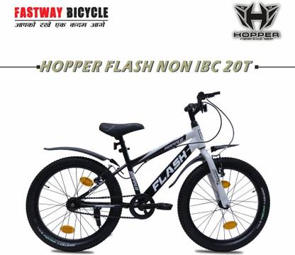 Fastway Bicycle HOPPER FLASH N/IBC 2.40 V/BRAKE WHITE/BLACK 20 T (inch) BMX Cycle