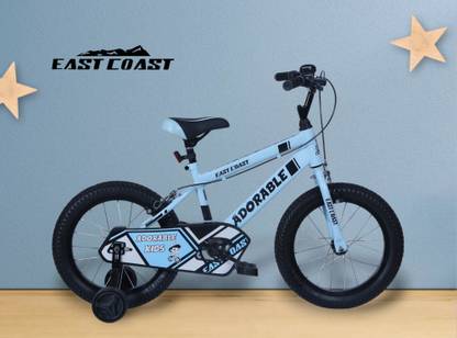 EAST COAST ADORABLE 16T Cycle for Kids 4 to 8 Years- Bicycle for Kids 95% Pre-Assembled 16 T (inch) BMX Cycle