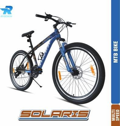 RYDEWIN Solaris 27.5T Blue Multi Speed 21 Gears Bicycle for Young Generation 26 T (inch) Mountain Cycle
