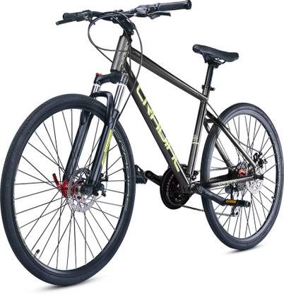 CRADIAC GUNNER PRO | 6061 ALLOY FRAME | SHIMANO ACERA | LOCKOUT SUSPENSION 700C T (inch) Hybrid Cycle/City Bike