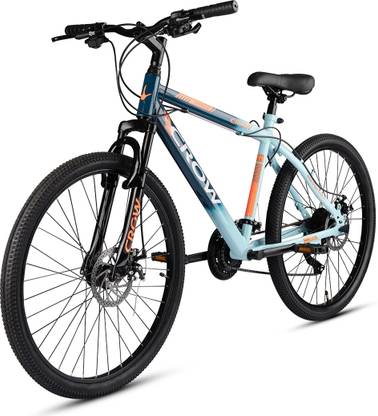 Crow SPENCER 21 | FULLY FITTED | 21 GEARED | FRONT SUSPENSION | DUAL DISC 26 T (inch) Mountain Cycle