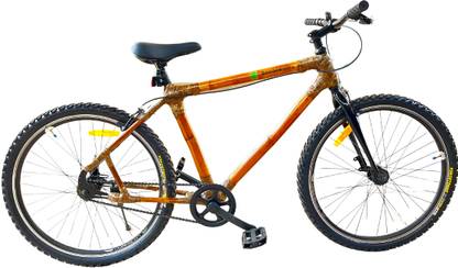 Bamboo Story Bamboo cycle/bicycle a Hand-crafted Stronger, Lighter Eco-Friendly Bike 27.5 T (inch) Mountain Cycle
