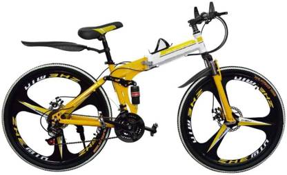 Amardeep Cycles Foldable Sports Bicycle Mountain Bike 26 T (inch) Folding Bikes/Folding Cycle