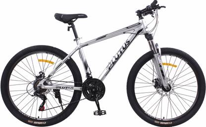 PLUTUS Dawson MTB Cycle with 21 Gears, Dual Disc Brake, Alloy Frame Cycle for Adult 26 T (inch) Mountain Cycle