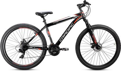 CRADIAC XPLORER 29 SHIMANO 21 GEAR BLACK 29 T (inch) Mountain Cycle