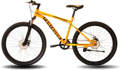 Pentagon Single Speed Commander Cycle/Mountain Bike for Unisex || Frame Size 17 Inch 27.5 T (inch) Mountain Cycle
