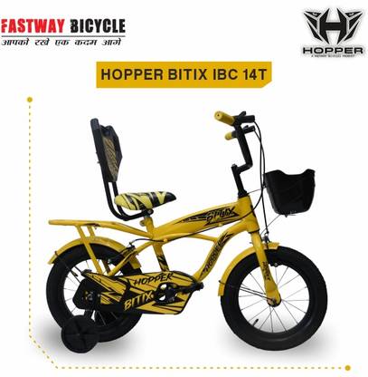 Fastway Bicycle 14T- BITIX IBC, 2.40 TIRE TUBE, 85% ASSEMBLED FOR KIDS 3-5 YEARS 14 T