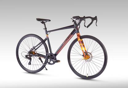 REVIN Carrera Roadbike 700C | Aluminium Alloy | Shimano Groupset | 90% Assembeled 700C T (inch) Road Cycle