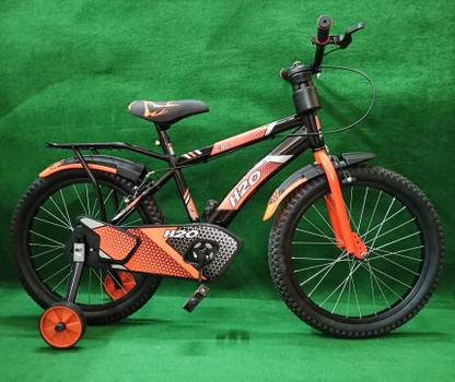Rachnacycle H2O Fire (85%ASSEMBLED) ROAD CYCLE FOR 5-8 YEARS KIDS(SINGLE SPEED-Orange Black) 20 T (inch) BMX Cycle