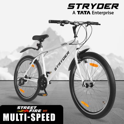 STRYDER 26" Street Fire 21 Speed Bicycle | Durable & Stylish Ride 26 T (inch) Mountain Cycle