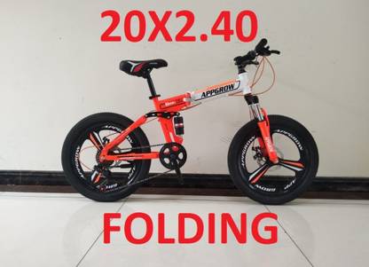 Appgrow Folding alloy wheel 24 T (inch) Folding Bikes/Folding Cycle