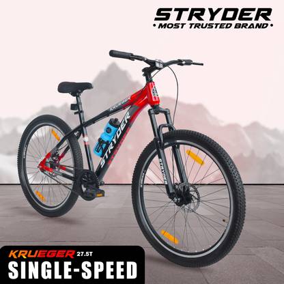 STRYDER 27.5" Krueger Single Speed Bicycle | Durable & Stylish Ride 27.5 T (inch) Mountain Cycle
