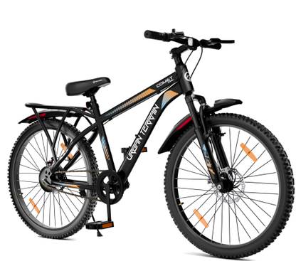 Urban Terrain Comet Pro 26T Mountain Cycles with inbuilt carriers & Dual disc brake 26 T (inch) Road Cycle