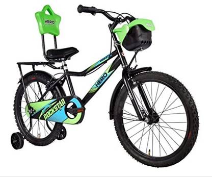 HERO ROCKSTAR 20T S/RIM CALI/BRK METAL MUDGUARDS TYRE 20*1.95/2.125 20 T (inch) BMX Cycle