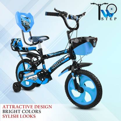 TWOSTEP 14T HELLROAD DOUBLE GADDI SKY BLUE BICYCLE 14 T (inch) BMX Cycle