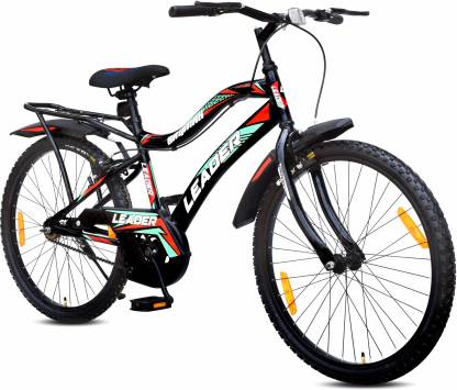 LEADER Baymax IBC MTB cycle With Carrier for Men 26 T Hybrid Cycle/City Bike