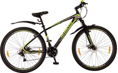 Kross Xcite 27.5T 21 Speed Unisex Mountain Bikes 40.64 Cm Frame - Matt Black Green 27.5 T (inch) Mountain Cycle