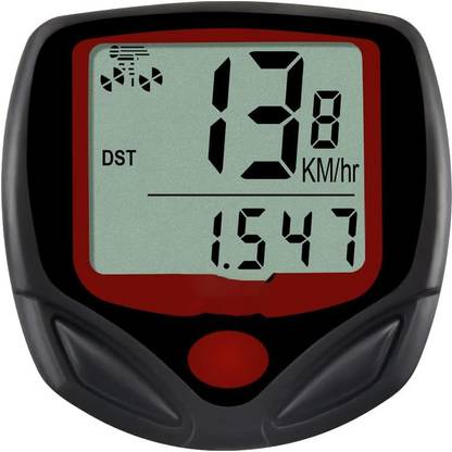 ?keycraze cycle speedomter with cycle bag for mobile and other accessories Wired Cyclocomputer