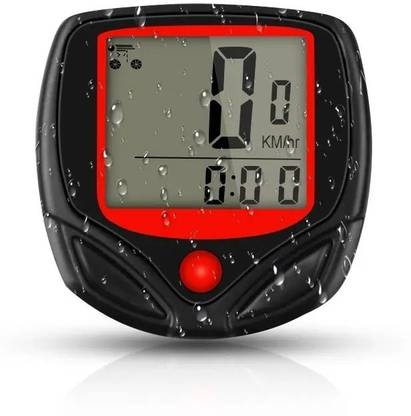 Oblivion Durable Cycle Computer with Trip Distance, Speed Monitor, and Timer Display Wired Cyclocomputer