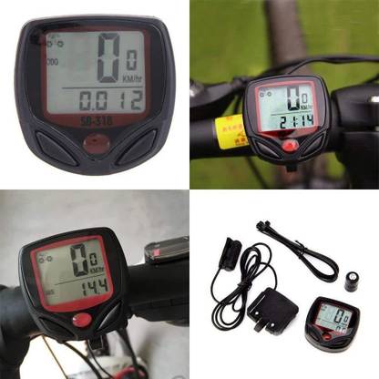 ASTIKAYA 14 Function Waterproof Bicycle Computer Odometer Speedometer Wired Cyclocomputer