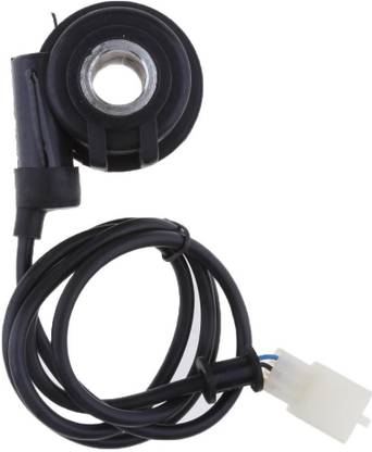 Calandis Metal Motorcycle Digital Odometer Speedometer KPH Sensor Cable 3 Wires Black Wired Cyclocomputer
