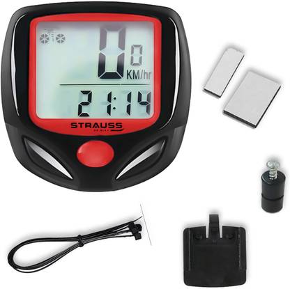 Shopeleven 14 in 1 Function Speedometer Speed Meter Cycle Meter Speed Sensor Wired Cyclocomputer