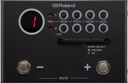 Roland TM-1 Drum Trigger Module Damper & Sustain Pedal