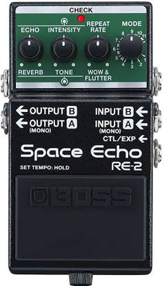 BOSS RE-2 Space Echo Delay and Reverb Damper & Sustain Pedal