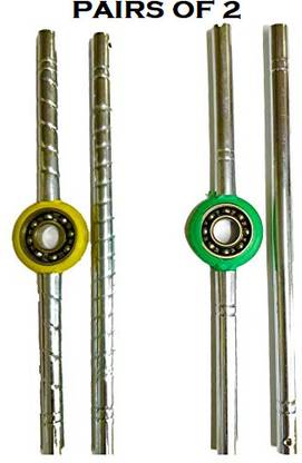 sakimo sakimo Stainless Steel Bearing Dandiya Sticks For Navratri Celebration (2 Pairs) Dandia Sticks