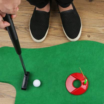 lOMESH Toilet Time Golf Game Mini Potty Putting Bathroom Golfing Fun Game Soft Tip Dart