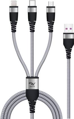 Wayona 3-in-1 Cable 3 A 1 m Nylon Braided W31RD