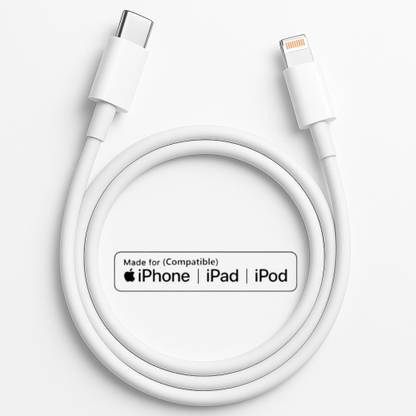 RoarX Lightning Cable 6 A 1 m USB to Lightning Cable for iPhone, Charging High Speed Data Sync USB Cable