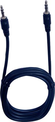 SAVEGY AUX Cable 1.5 m AUX cable or auxiliary cable has 3 wires. The Audio left(white/red) , Audio Right(white/red) , ground(black)