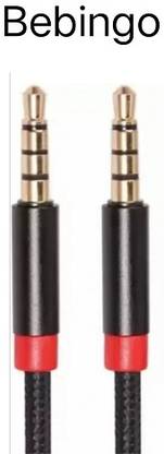 Bebingo AUX Cable 1 m Aux cable for Mobile, Tables & All Music Devices - A20