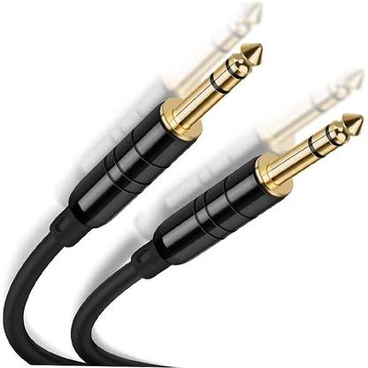 HI-PLASST AUX Cable 3 m 3.5mm Stereo To 3.5mm Stereo Aux Cable For Speakers,mobile,laptops,home Theaters,amplifiers,mic, Stereo (Compatible with Mobile, Laptop, Tablet, Mp3, Gaming Device, Black, One Cable) 3 M AUX C able