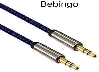 Bebingo AUX Cable 1 m Aux cable for Mobile, Tables & All Music Devices - A13