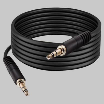 LQTON AUX Cable 5 m Premium Silicone Super Soft Aux Cable