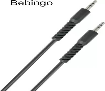 Bebingo AUX Cable 1 m Aux cable for Mobile, Tables & All Music Devices - A19