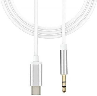 TSEL AUX Cable 5 A 1 m USB C Aux Cable Compatible with all smart phone Type C Male to 3.5mm Male Jack Adapter, Audio Cord