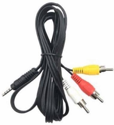 Kuruppath Group AUX Cable 3.5 m AV CODE SINGLE PIN-4