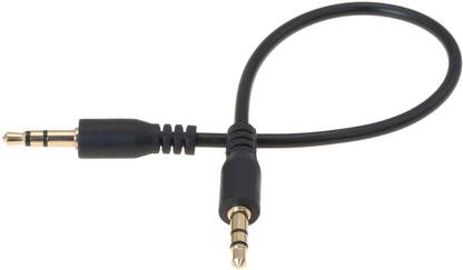 99Gems AUX Cable 0.2 m Short Audio Cable - 0.6ft - 3,5mm - AUX Cord for car, TV or Phone - Male to Male