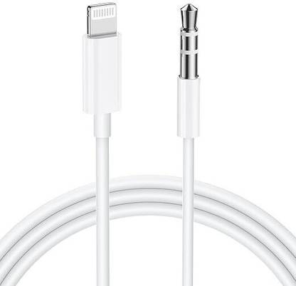 TSEL AUX Cable 5 A 1 m Lightning aux Cable Compatible with iPhone Headphones Jack iPhone to car 3.5mm Stereo Cord, Lightning to aux Adapter Compatible with iPhone 14/14Pro/13/13 Pro/13 Pro Max/12