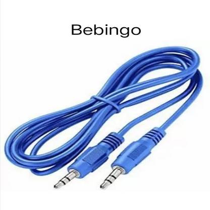 Bebingo AUX Cable 1 m Aux cable for Mobile, Tables & All Music Devices - A16