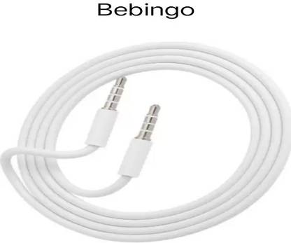 Bebingo AUX Cable 1 m Aux cable for Mobile, Tables & All Music Devices - A2