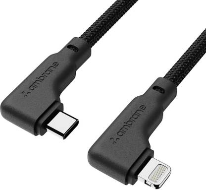 Ambrane Lightning Cable 2 A 1.2 m ABLTLS-12