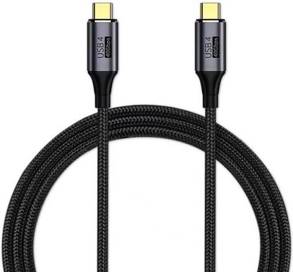 Zorbes Type C 3 m Type C Cable USB4 Thunderbolt 4 Cable 3.9Ft, Supports 8K Display