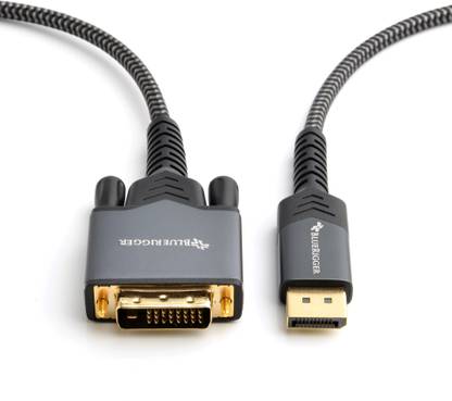 BlueRigger DVI Cable 2 m DisplayPort to DVI-D Gold-Plated Male to Male Adapter Cable
