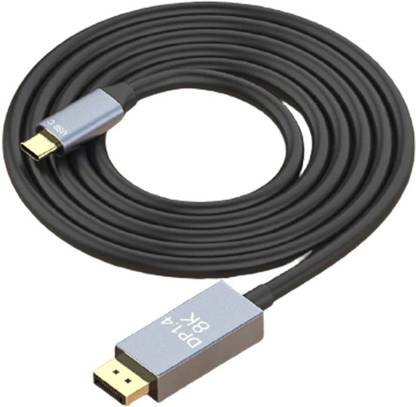 Etzin DVI Cable 1.8 m 8k Type c to Disply Port Cable 1.4 Cable(EPL-289TC-001)