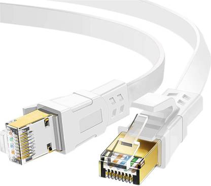 Zomei Ethernet Cable 2 m Metal Braided High Speed Ethernet Cable CAT8 40GBPS Data Transfer