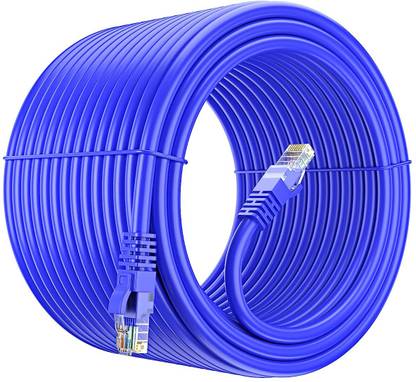 Sadow LAN Cable 15 m 15 Meter Cat 6 Ethernet Cable Internet LAN Cable RJ45 Patch Cord